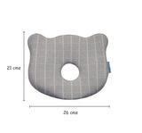 Abracadabra Memory Foam Baby Pillow – Grey Check