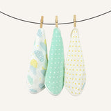 Abracadabra Muslin Wipes Set of 3 25 × 25 cm Lost in Clouds
