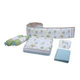 Abracadabra 6 Piece Cot Bedding Set - Bunny Garden