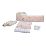Abracadabra 6 Piece Baby Cot Bedding Set - Bunny Garden