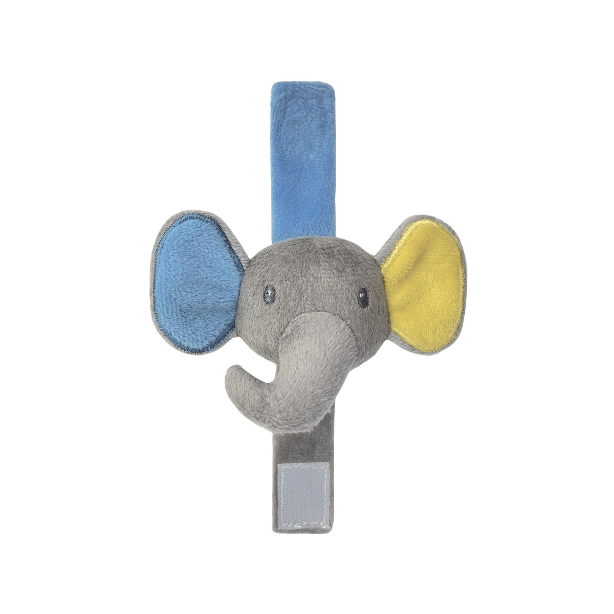 Abracadabra Elephant Wrist Rattle – Soft Sensory Baby Toy