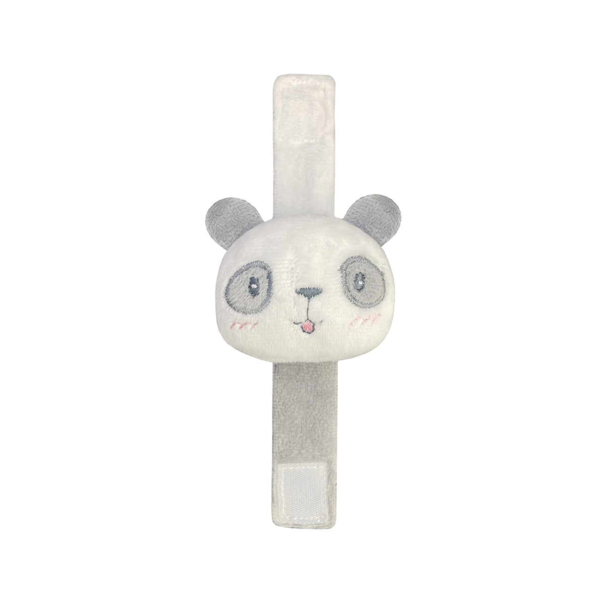Abracadabra Panda Wrist Rattle – White | 0M+