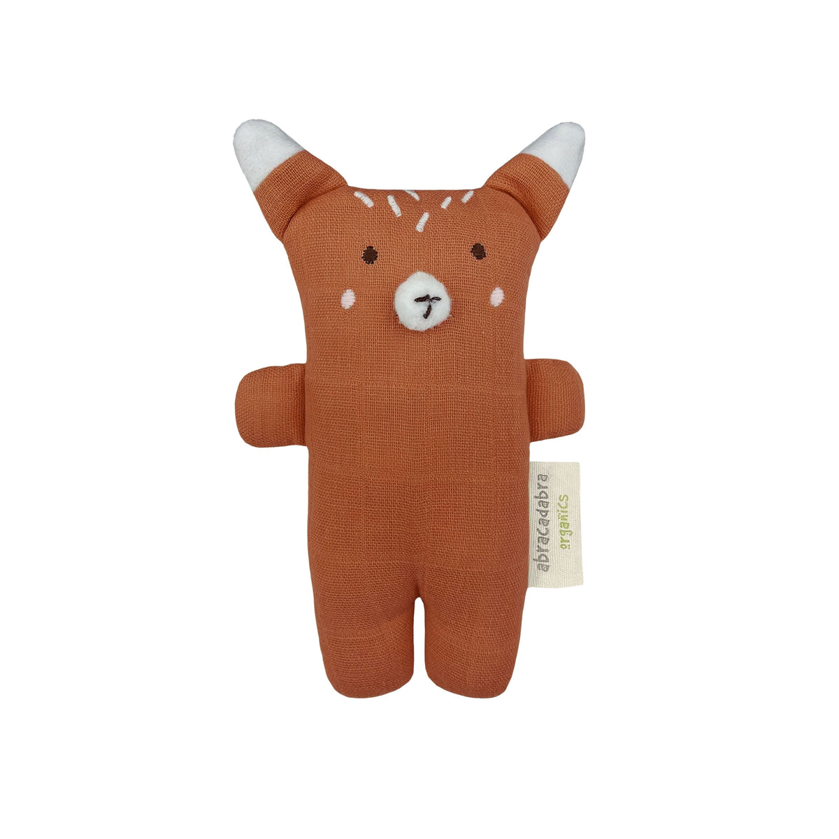 Abracadabra Organics Fox Cuddle Toy – Red