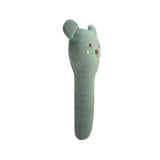 Abracadabra Organic Face Rattle Bear 20 × 9 × 5 cm Multicolour