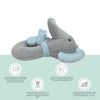 Abracadabra Ring Rattle - Blue Elephant 0M+