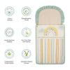 Abracadabra Quilted Nest Bag - Rainbow