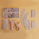 Abracadabra Girls Muslin Feeding Essentials Gift Set – Pack of 7