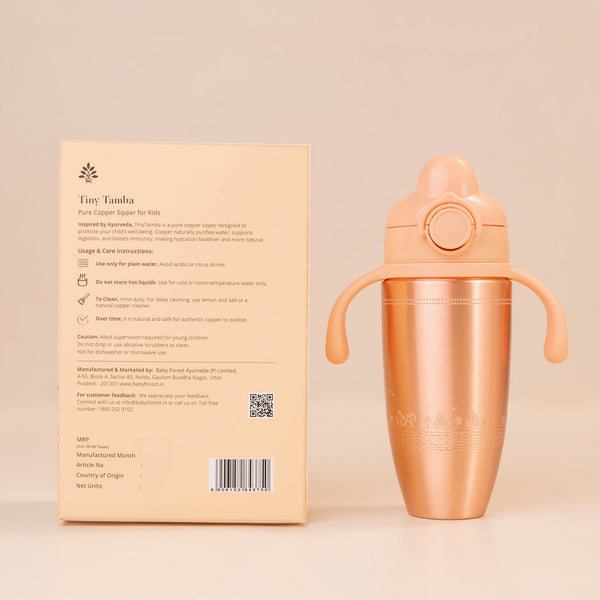 Baby Forest Tiny Tamba Pure Copper Sipper 500 ml Copper