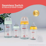 Pigeon Glass Nursing Bottle with Softlatch Nipple 160ml