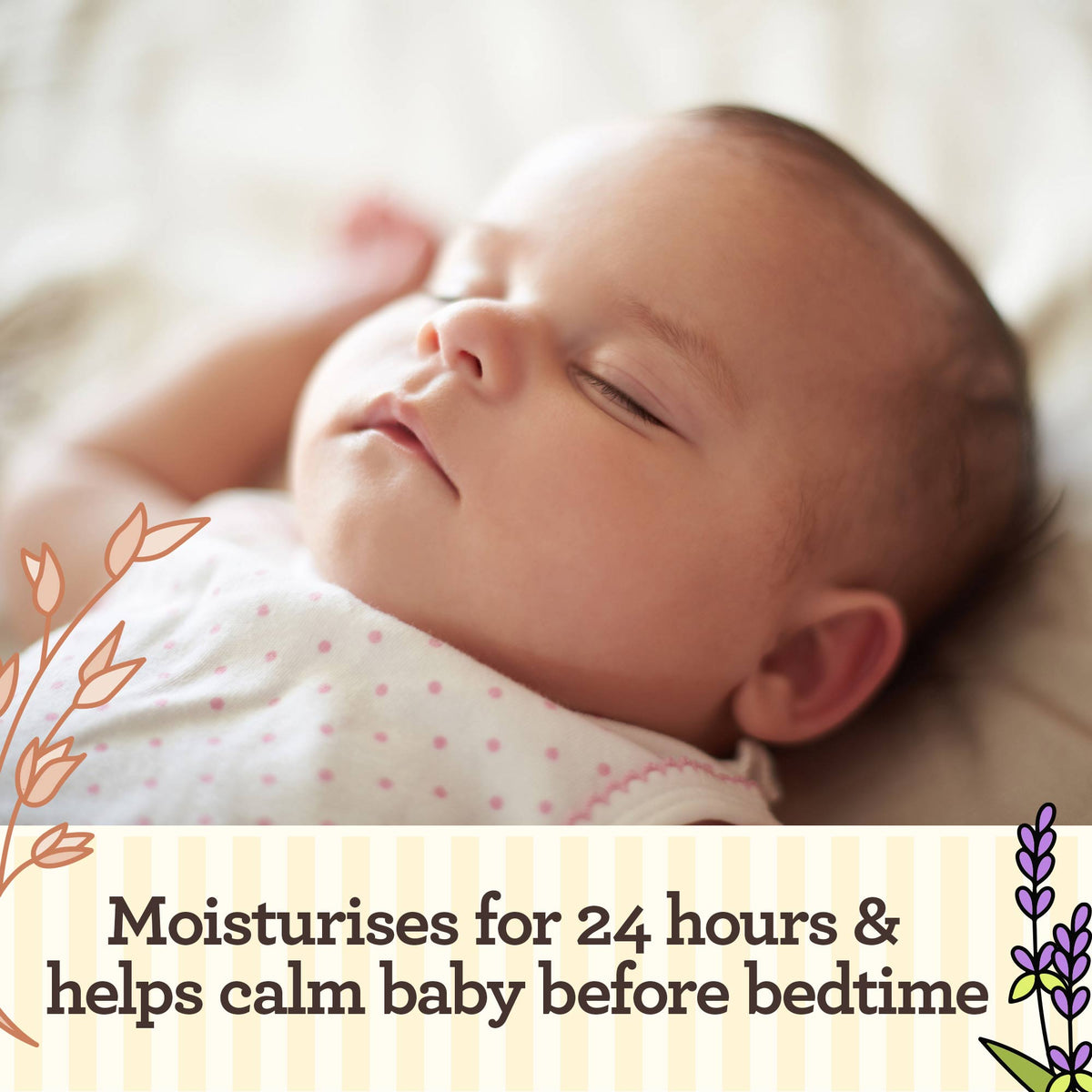 Aveeno Baby Calming Comfort Bedtime Lotion with Lavender & Vanilla – 150 ml