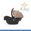 Joie Gemm Group 0+ Carry Cot Cum Car Seat - Mushroom