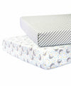 Abracadabra Flat Sheet (Set Of 2) - Starry Night