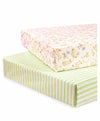 Abracadabra Bunny Garden Cotton Flat Bedsheets – Pack of 2