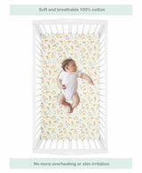 Abracadabra Bunny Garden Cotton Flat Bedsheets – Pack of 2