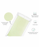 Abracadabra Bunny Garden Cotton Flat Bedsheets – Pack of 2