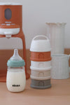 Béaba Translucent Formula Milk Container 4 Compartments 0M+ – Clay Earth