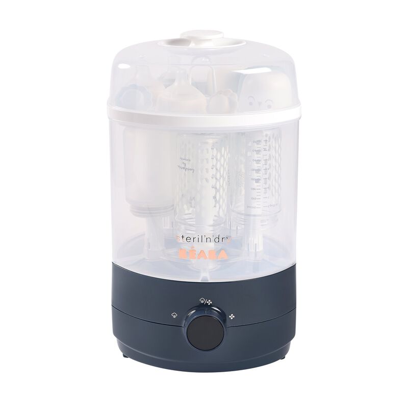 BÉABA Steril'n'Dry 2-in-1 Bottle Sterilizer & Dryer – Night Blue