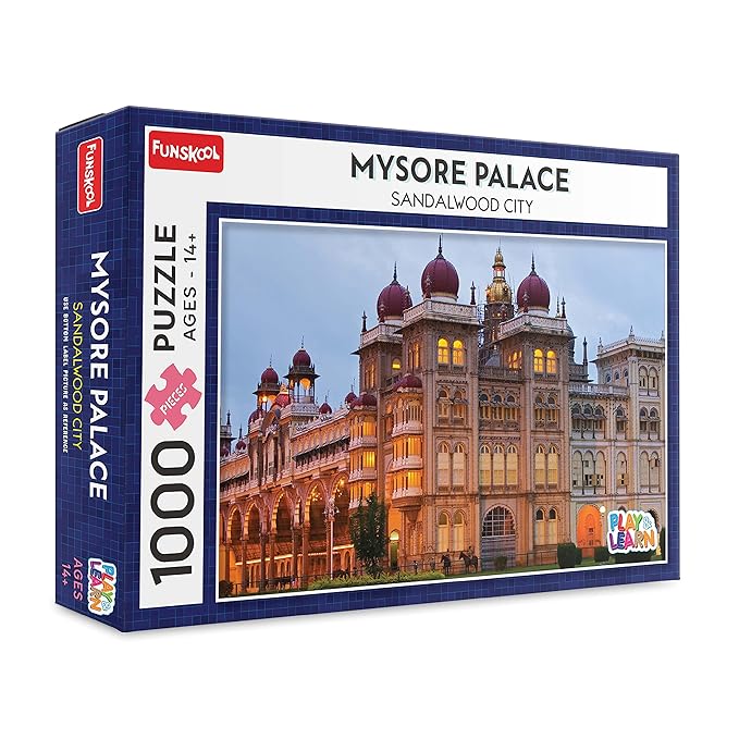 Funskool Mysore Palace Jigsaw Puzzle, 1000 Pieces | 14+ Years