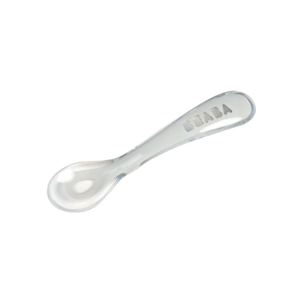 Beaba 2nd Stage Silicone Spoon - Light Mist