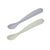 Béaba 1st Stage Silicone Spoon Set with Carry Box 2 Pack 4M+ – Pebble / Green of Grey