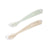 Béaba 1st Stage Silicone Spoons Pack of 2 with Carry Box 4M+ – Clay