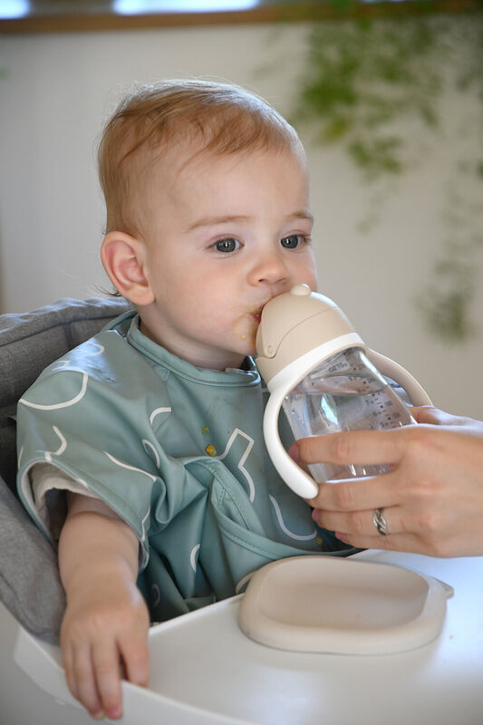 Béaba 300 ml Straw Cup 8–36M – Clay Earth