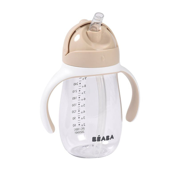 Béaba 300 ml Straw Cup 8–36M – Clay Earth
