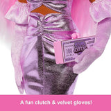 Barbie Deluxe Style Doll #1 – Pink Barbiecore Dress & Pink Hair