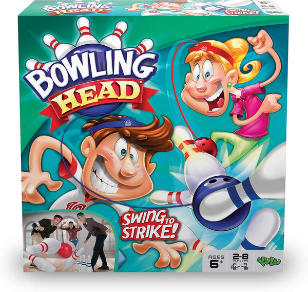 YULU Bowling Head Action Party Game 2 Players 6Y+ – Multicolor