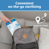 Dr. Brown's Microwave Steam Sterilizer 5 Reusable Begs 30 Uses Per Beg
