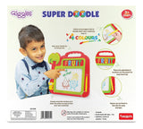 Giggles SuperMagnetic Doodle Board 42-Piece – Multicolor