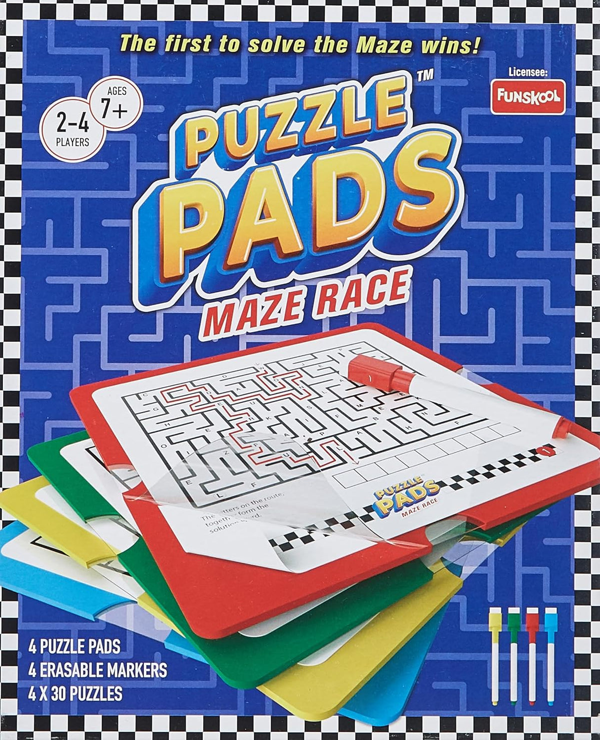 Funskool Puzzlepads Maze Word Game, 2–4 Players | 7+ Years