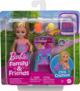 Barbie Family & Friends Chelsea Cupcake Baking Backpack Chelsea Doll And Accessories