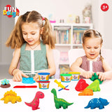 FunDough Clay Playset Dino Ville