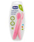 Chicco Soft Silicone Spoon Pack Of 2 - Pink 6M+