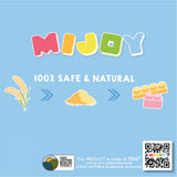 SUNTA 30pcs MIJOY Rice Husk Toy Blocks