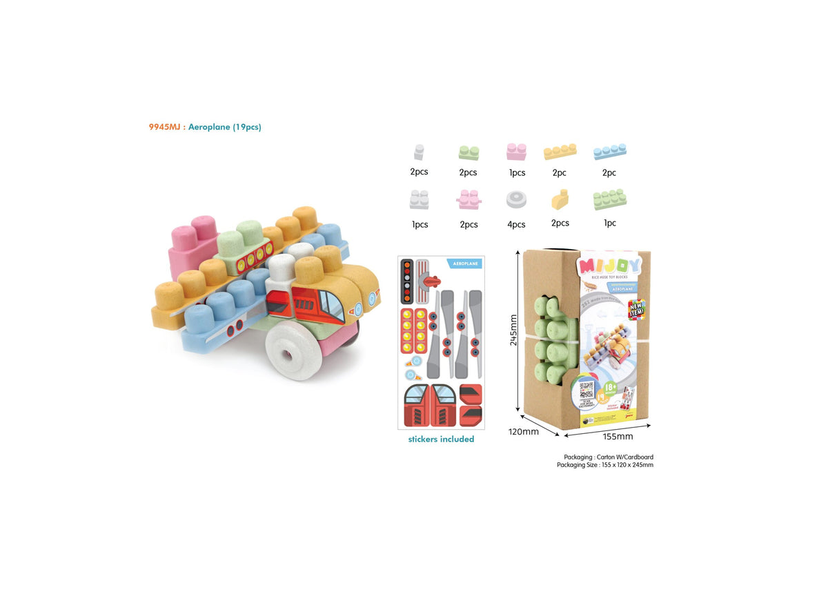 Sunta Mijoy Blocks Vehicle Build Challenge 19 Blocks