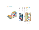 Sunta Mijoy Blocks Vehicale Build Challenge - Racing Car 19 Blocks