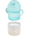 Skip Hop 2-in-1 Sip And Snack Teal Set