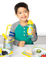 Skip Hop Zoo Back To School Straw Bottle Shark - Sipper