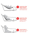 Skip Hop Moby Smart Sling 3 - Stage Tub White