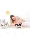 Skip Hop Nursery Style Wipe-Clean Changing Pad - Oat