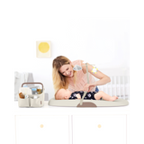 Skip Hop Nursery Style Light Up Diaper Caddy - Oat