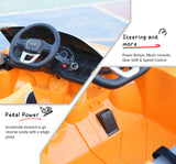 Formula Fun by EMotoradAUDI Q8 Ride-On Car - Orange