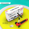 EMotorad Formula Fun Speed Glide Ride on Scooter - Red