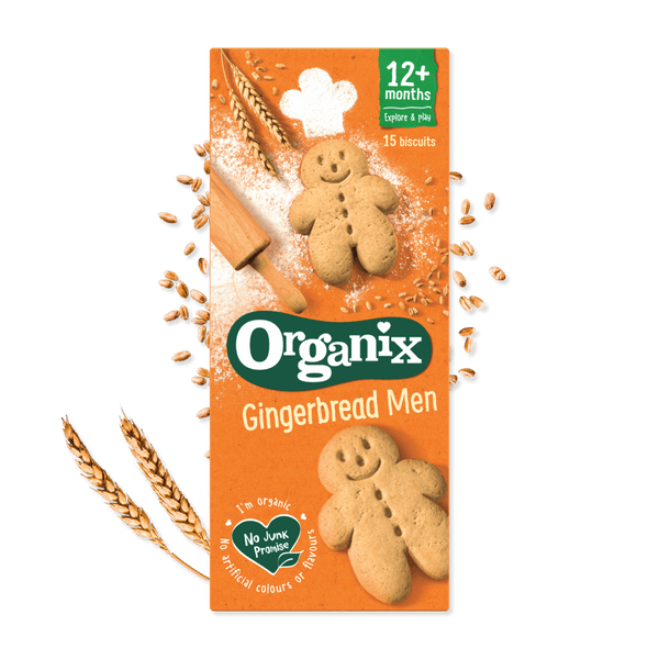 Organix Gingerbread Men, 135G