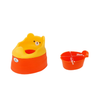 R For Rabbit Potty Seat Tiny Tots Orange Red
