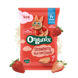 Organix Strawberry Rice Cake Clouds 7+ Months 40