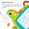 Hola Magnetic Scribbler With Music & Light 34.5 x 29 x 3 cm Multicolor