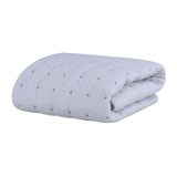Abracadabra Baby Quilt With Star Embriodery - Blue